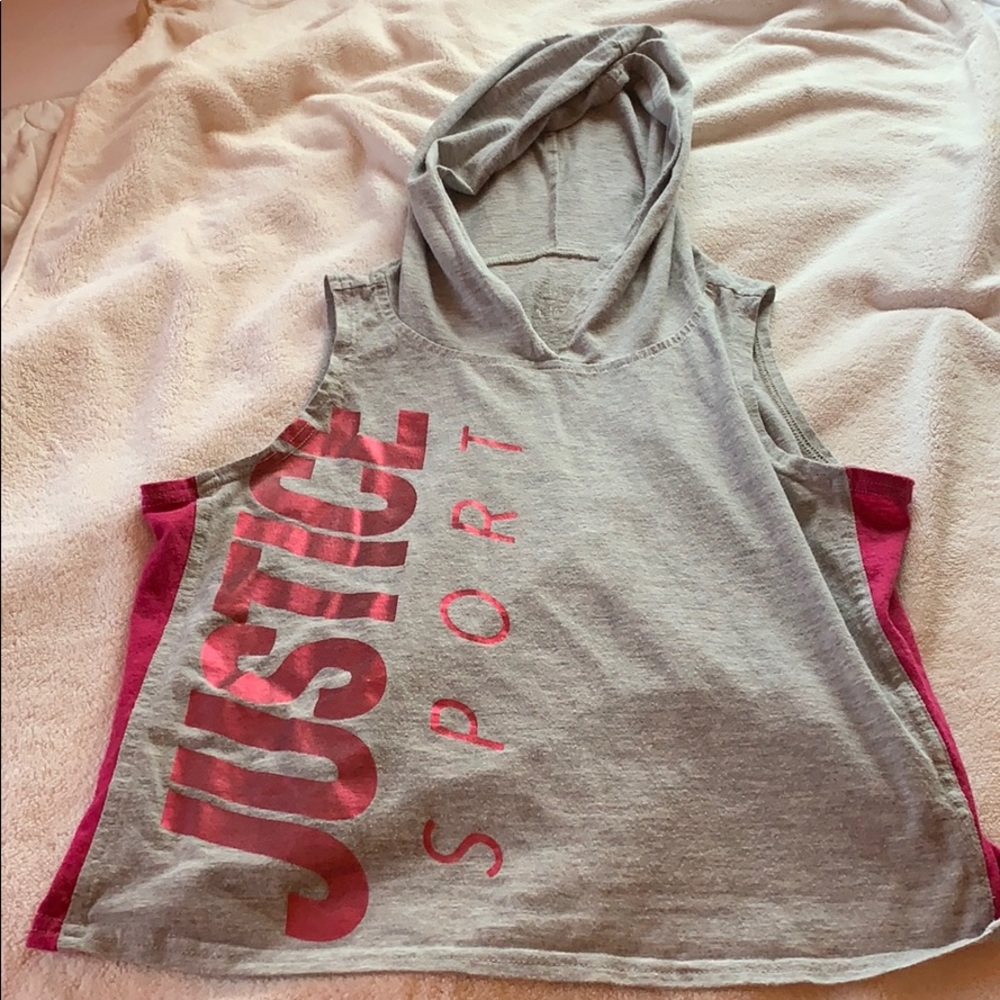 Justice sport tank top
